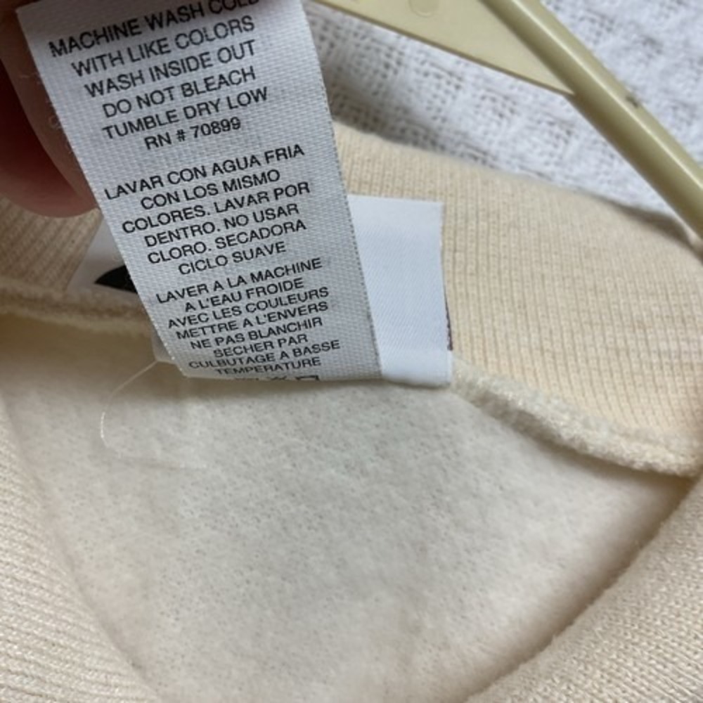 VTG Act III Classics 4 Seasons Bear Peter Pan Collar Sweatshirt Pullover Women M - Picture 3 of 8